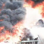 3R Tyrewise tyre pile fire in Canada