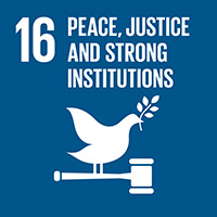 Sustainable development goals - peace justice and strong institutions
